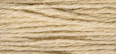 Jute cord on a wooden card, 1,5mm o, ivo