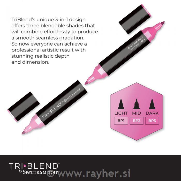 TriBlend Brush flomastri - Deep Blends set 24