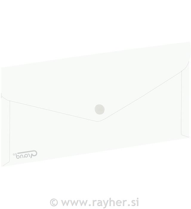 Kuverta za shranjevanje, 25 x 13 cm, bela