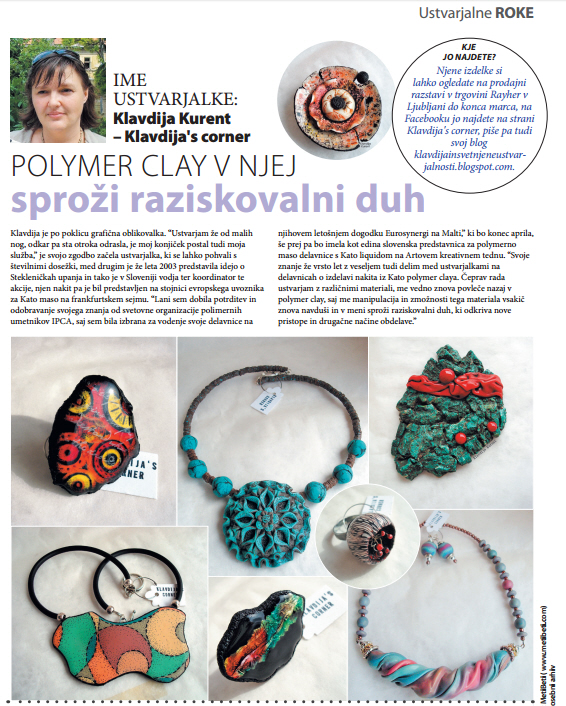 Lisa - Polymer Clay v njej sproži raziskovalni duh